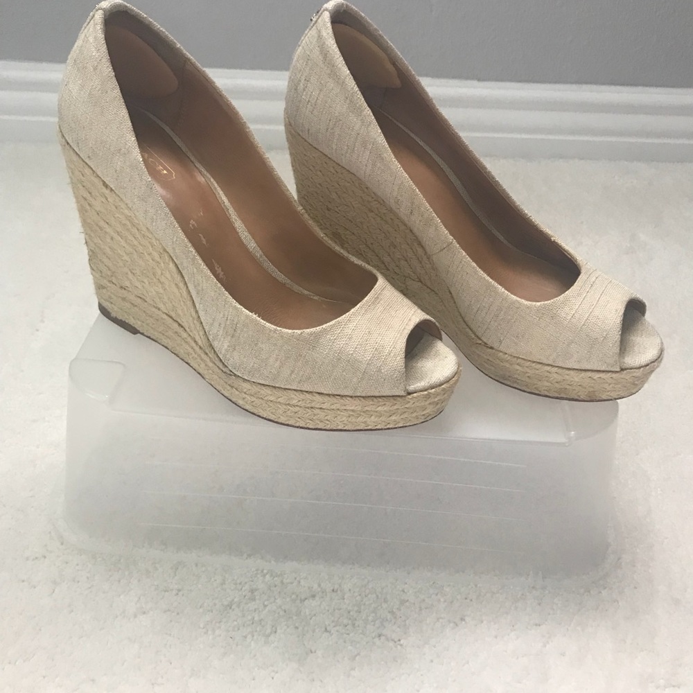 Coach wedge shoe